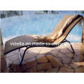 Garden Outdoor Wicker Model Rattan Lounger Furniture